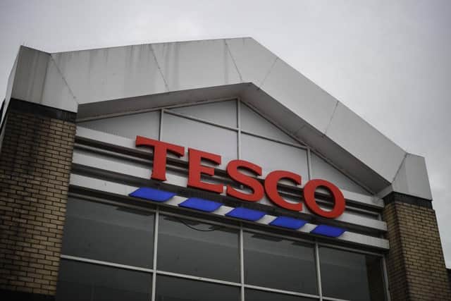 Tesco  (Photo credit should read TOLGA AKMEN/AFP via Getty Images)