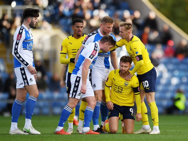 Sam Finley has picked up 10 yellows and a straight red in 29 matches.
