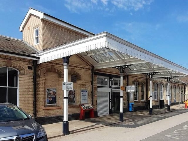 Phyllis Romans sent us this photo of the newly restored entrance at Retford Train Station