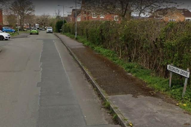 The plans are for 156 houses on land off Redruth Road. Photo: Google