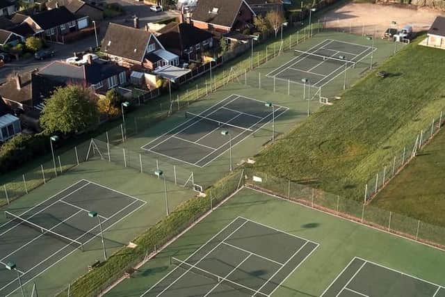 Mansfield Tennis Club - excellent facilities on Pheasant Hill.