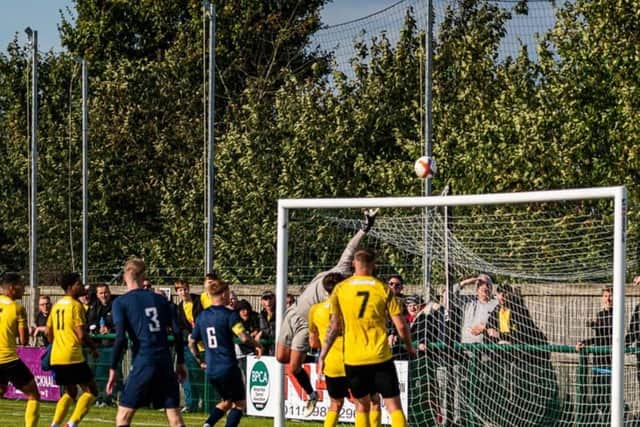 Action From Shirebrook Against Hucknall