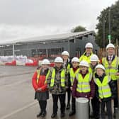 Mansfield Council teamed up with pupils ranging from years one to six from Birklands Primary School to create the capsule contents, which has been buried at the Warsop Health Hub construction site off Carr Lane on Tuesday, October 24.