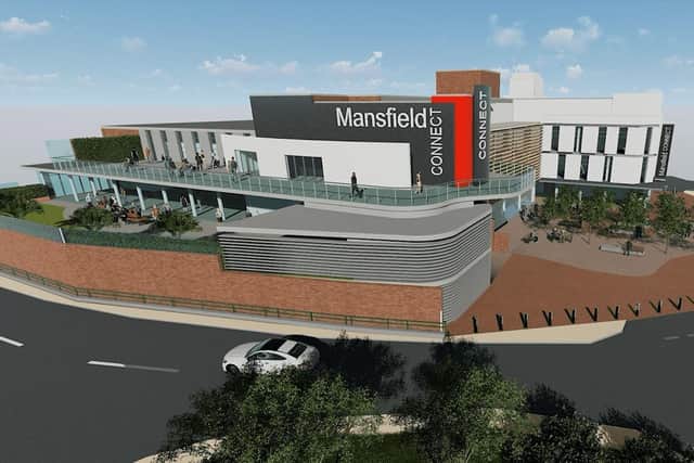 Artist impression of the Mansfield Connect scheme
