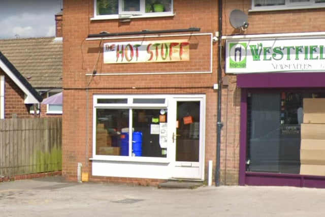 The Hot Stuff takeaway has been handed a new zero-out-of-five food hygiene rating, after assessment on November 17, the Food Standards Agency's website shows.