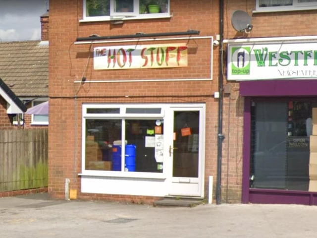 The Hot Stuff takeaway has been handed a new zero-out-of-five food hygiene rating, after assessment on November 17, the Food Standards Agency's website shows.