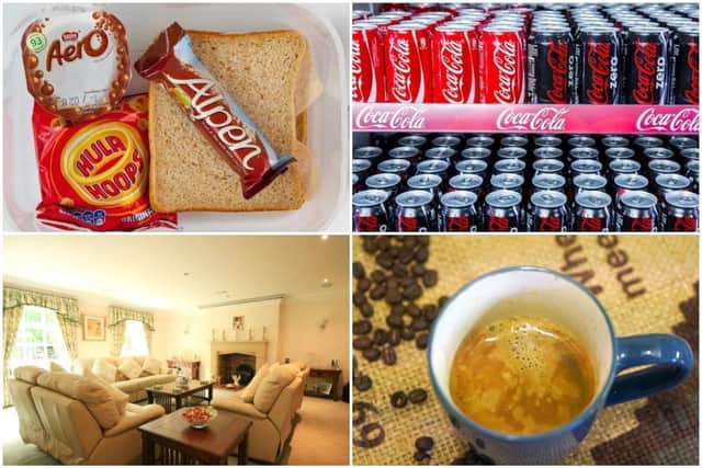 Having Tupperware; name brand coke and using your front room or going out for a coffee instead of having instant at home are among the things people considered "posh" when they were kids