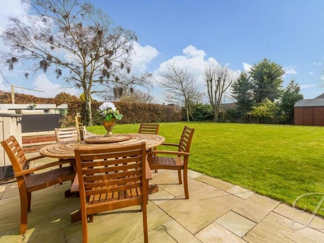 Imagine sitting in the sun in this beautifully landscaped, south-facing back garden.