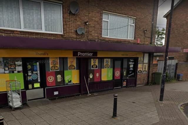 Plans have been submitted to convert part of the Thandi Supermarket in Forest Town into a takeaway. Photo: Google