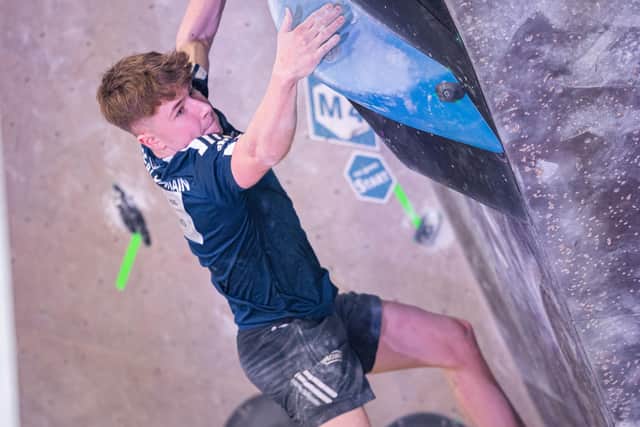Sam Hammond in action in Austria.