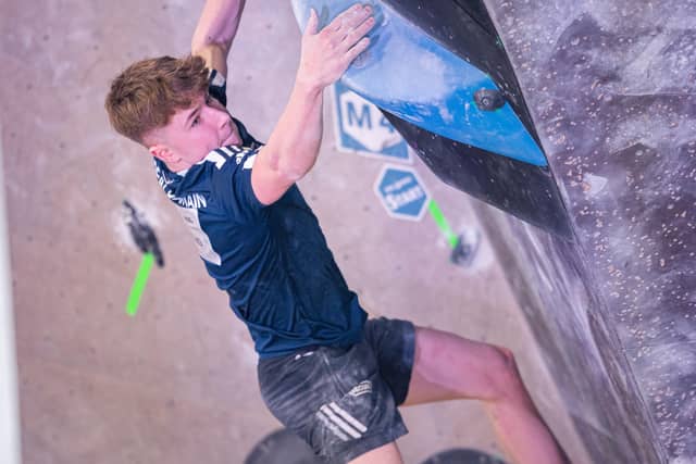 Sam Hammond in action in Austria.
