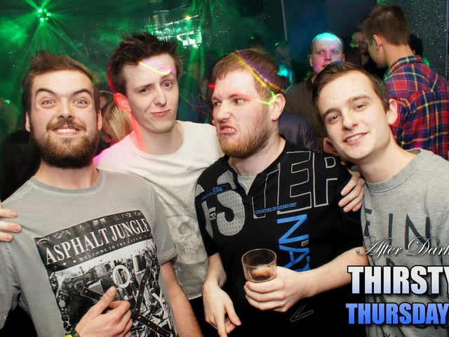 Pulling faces!