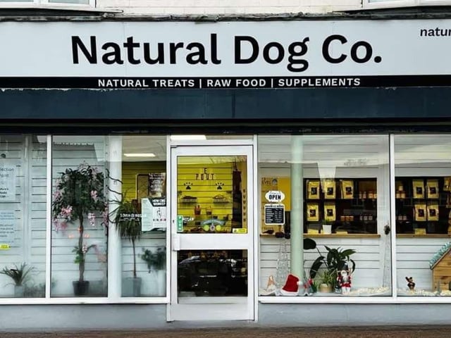 Natural Dog Co is located at 54 Victoria Street, Shirebrook, and has received a five-star rating on Google reviews.