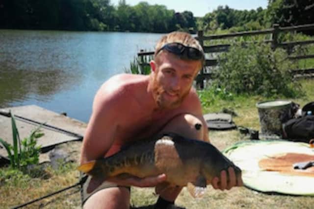 Declan Toyne was a keen angler.