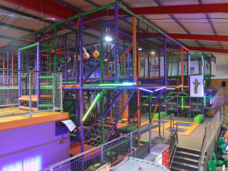 The venue now boasts a massive soft play area.