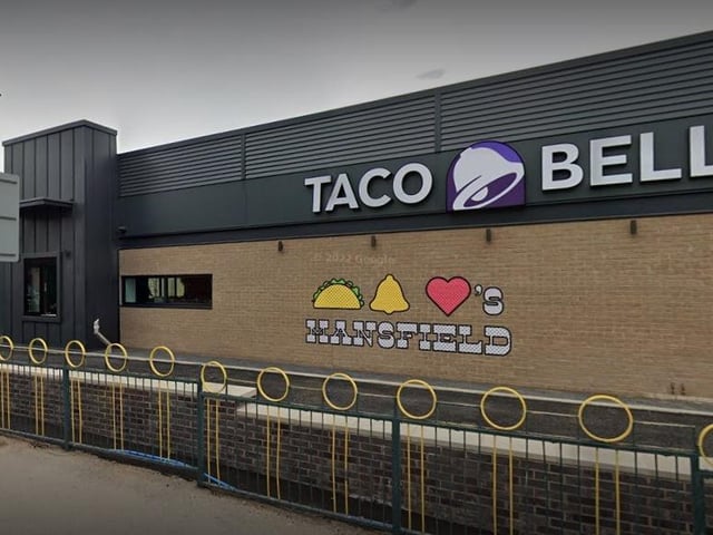 Taco Bell at Stockwell Gate, Mansfield, was handed a rating of five out of five on August 4.