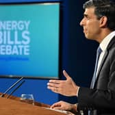 The Chancellor of the Exchequer announced the Energy Bill Rebate to help ease the cost of living burden. (Photo by Justin Tallis - WPA Pool/Getty Images)