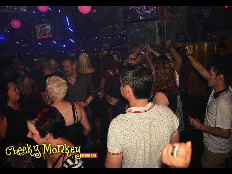 Busting out some moves on the dance floor