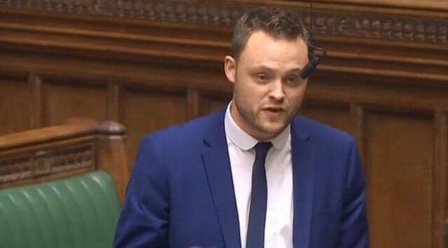 Coun Ben Bradley speaks in the House of Commons. (Photo by: Submitted)