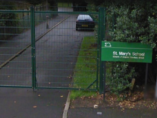 St Mary's Primary School was rated 'good' with a score of 30/40 and an average KS2 score of 105.3.