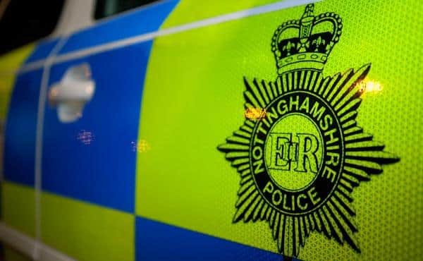 Officers are investigating a report that a person was seen in the boot of a car in Mansfield