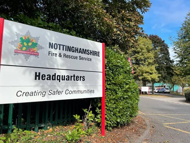 Nottinghamshire Fire & Rescue Service HQ.