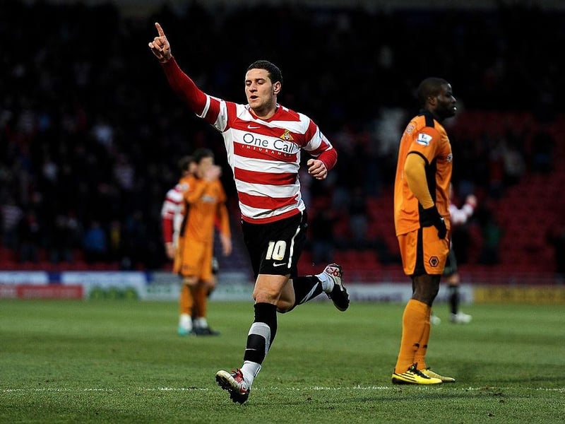 Billy Sharp joined Doncaster Rovers for a club record in  7 July 2010.