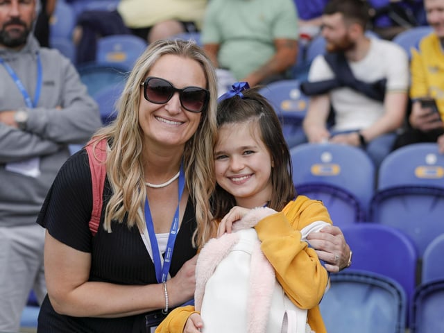 Stags fans at the Burton Albion game.
