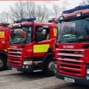 An investigation is underway following a van blaze