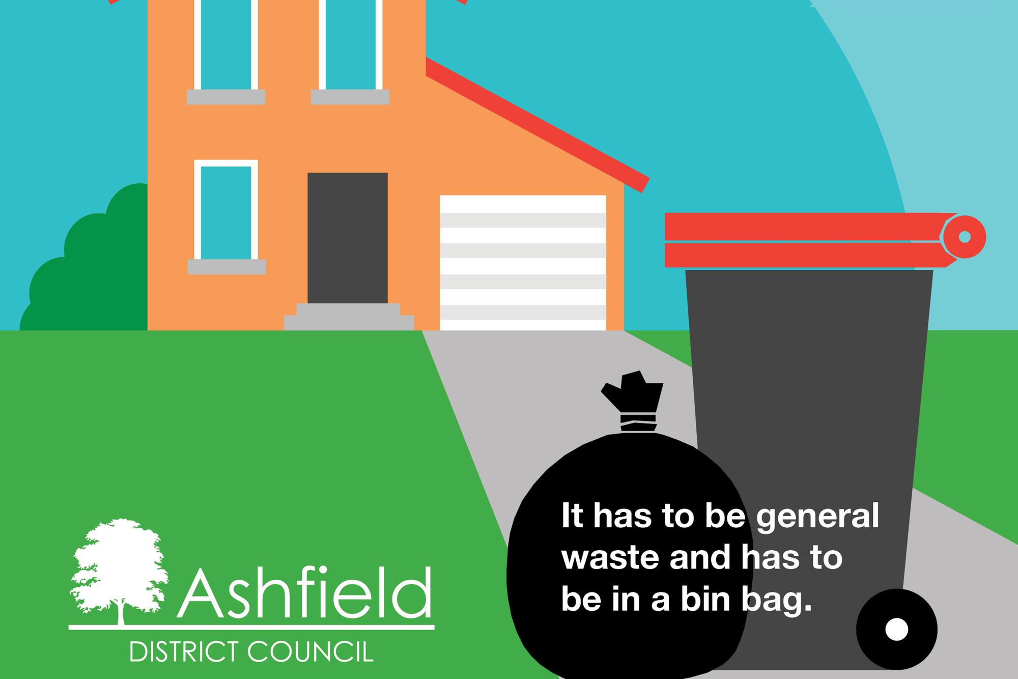Residents invited to leave extra bag of rubbish with next bin