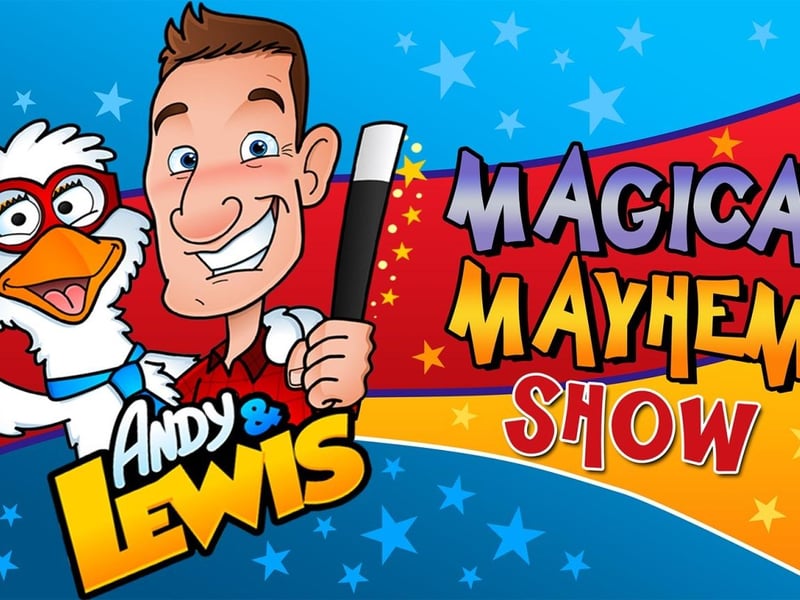 Half-term fun is guaranteed at Worksop's Acorn Theatre tomorrow (11 am and 2 pm) when one of the UK's top children's entertainment acts, Andy and Lewis, present the 'Magical Mayhem Show'. The famous, wacky double act promise a terrific show, packed with magic, balloon-modelling and laughter, for youngsters aged two to ten. Expect lots of audience participation too.