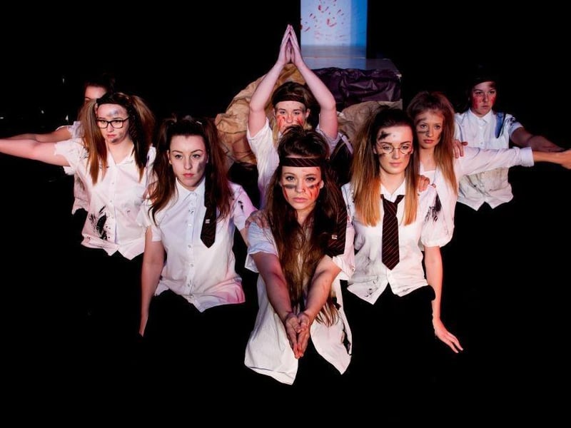 Samworth Church Academy students perform Lord of the Flies.