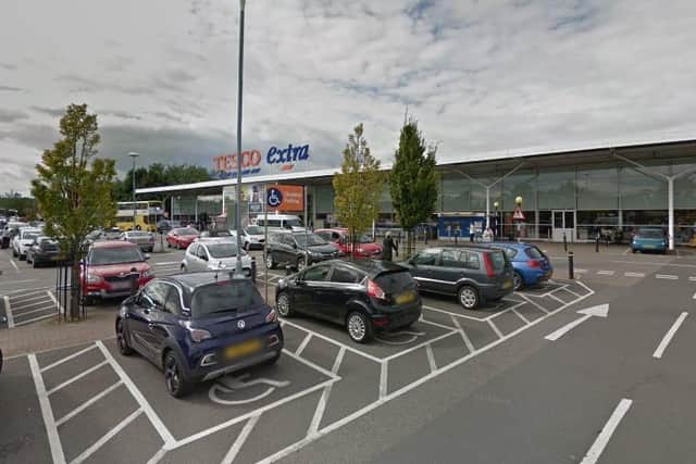 The Tesco Extra superstore on Chesterfield Road South, Mansfield. (PHOTO BY: Google Maps)