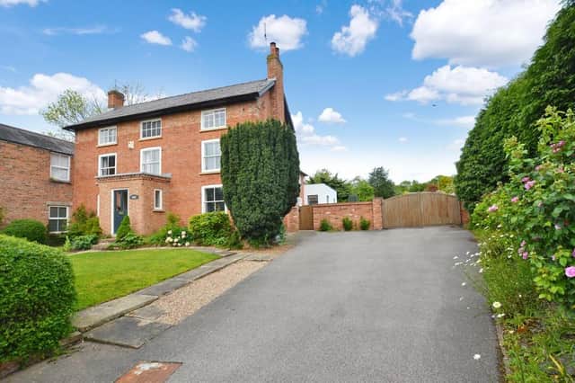This fine period home, spanning three storeys and sitting on a plot of almost half an acre, at Station Road, Southwell is on the market with a guide price of £1.25 million with estate agents Alasdair Morrison and Partners.
