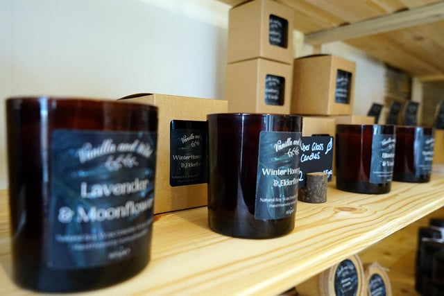 Vanilla and Wild's candle range are a popular purchase for customers.