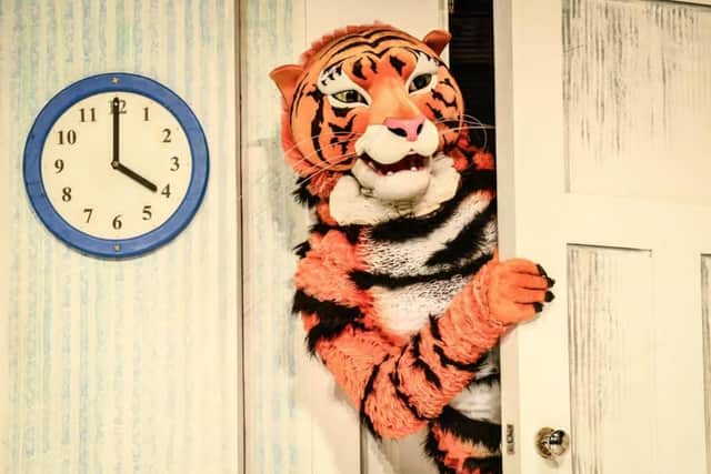 The tiger is coming for tea at Nottingham Playhouse. Photo: Submitted