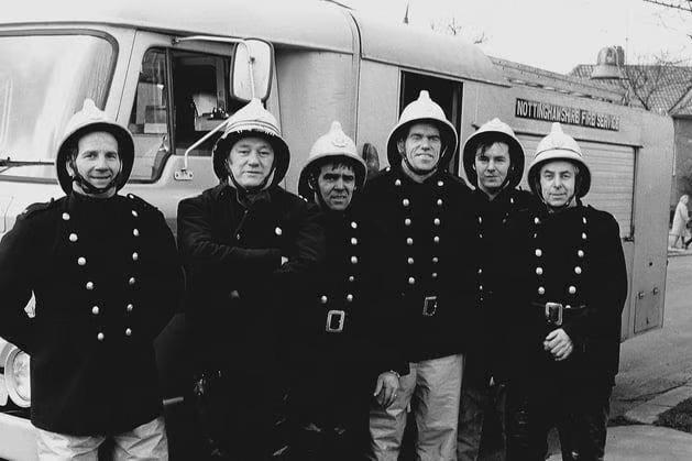 The emergency services were extremely busy helping residents whose homes had been damaged by the storm in 1976.