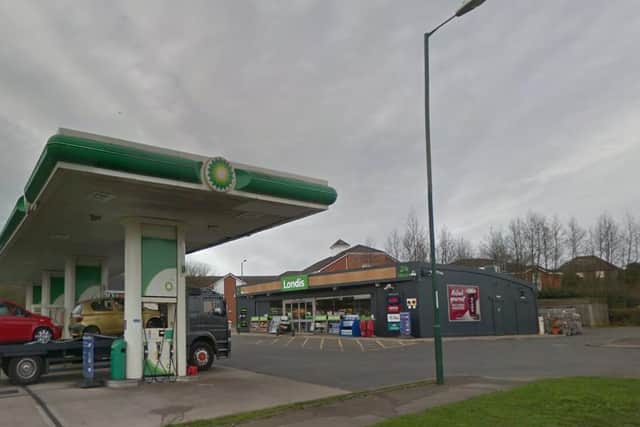 St Mary's Filling Station on Nottingham Road, Nuthall