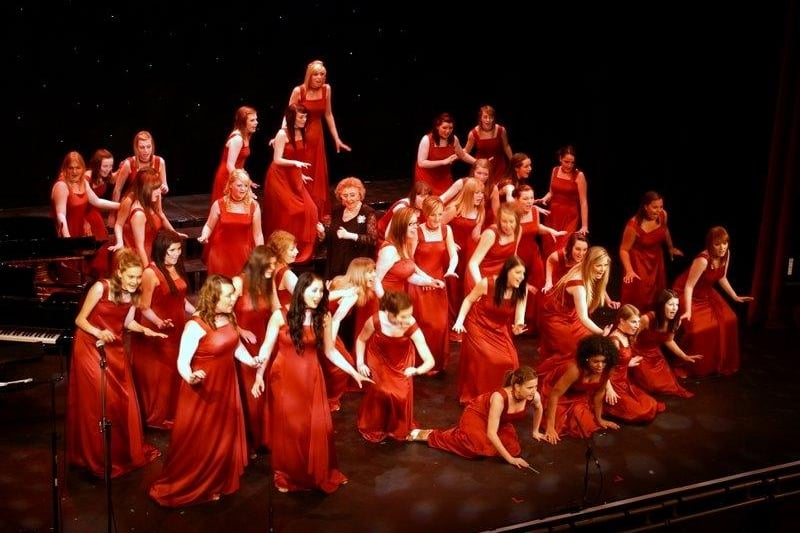Cantamus Girls Choir twice World Choir Olympic champions are based in Mansfield.