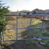 The site off Parkside Close, Codnor Park, Ironville where a developer wants to build five detached houses. (Photo by: Google Maps)