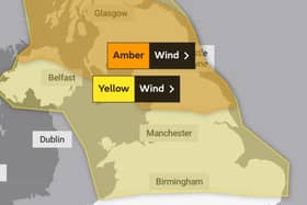 Amber and Yellow weather warnings are in place until Friday evening.