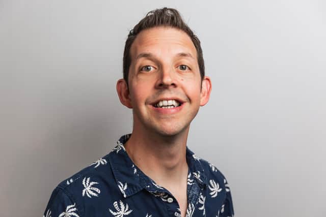 Jonny Awsum, who will open the comedy weekend at OneFest with 'The Kids Show', a music-filled family offering.