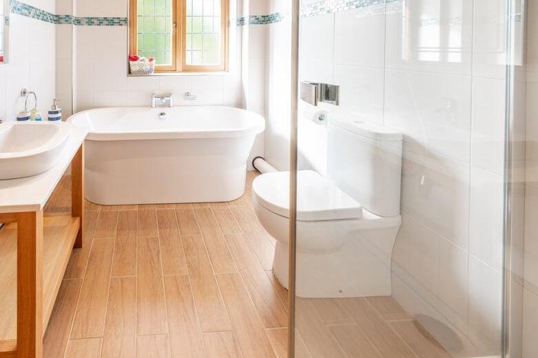 Another example of the high-quality finish at the £1 million house.