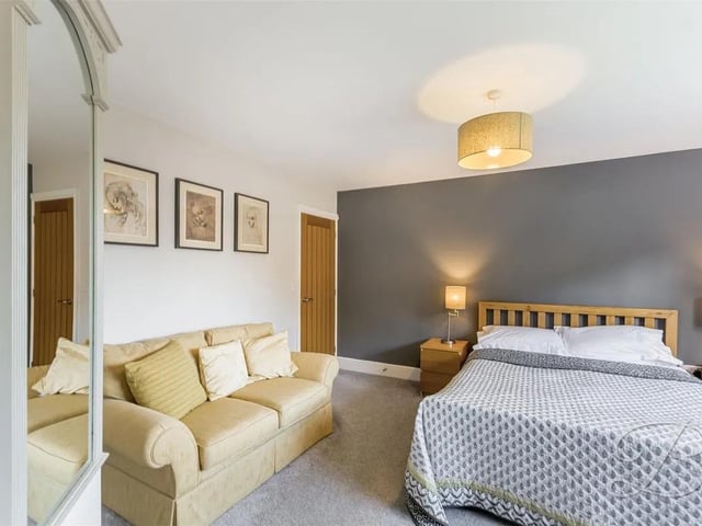 The property boasts five generous bedrooms