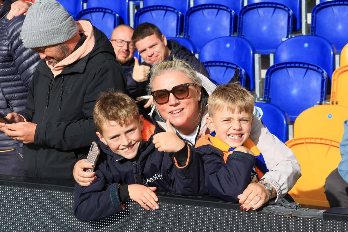 Check out our fan pics as Mansfield Town keep up their excellent home form ...