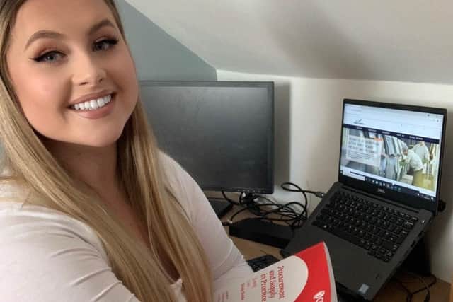Lauren Hampshire is on her second apprenticeship with Yusen