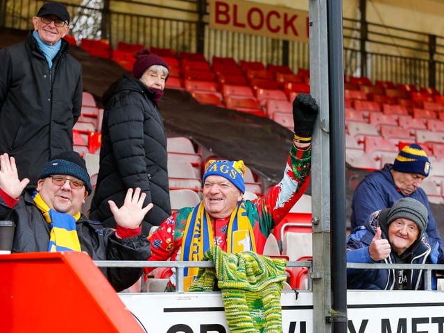 Mansfield Town fans saw their side return to winning ways at Crawley Town.