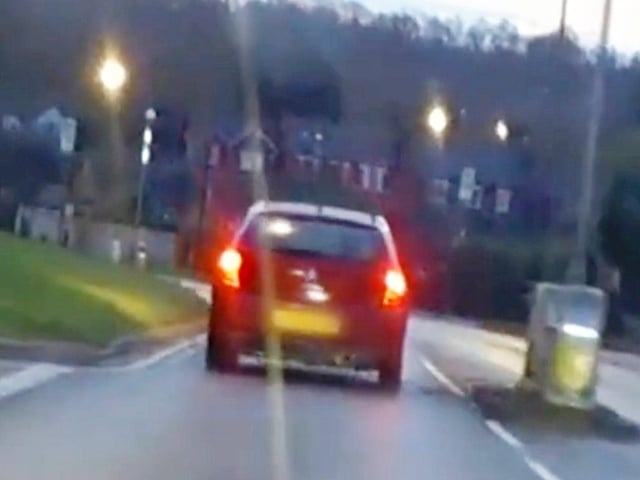 Brandt reached speeds of more than 70mph as he raced through Bulwell.