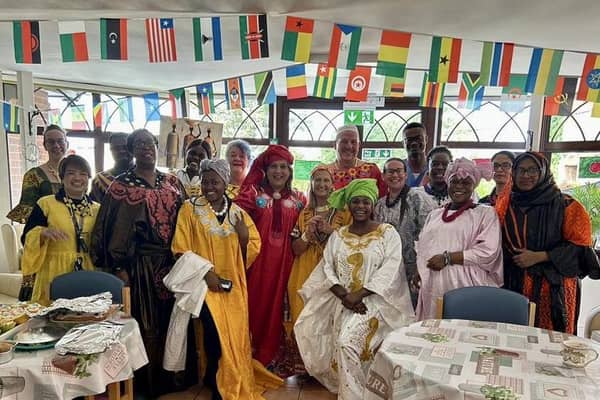 Africa Day celebrations at Parkside Nursing Home in Forest Town. (Photo by: Monarch Healthcare)