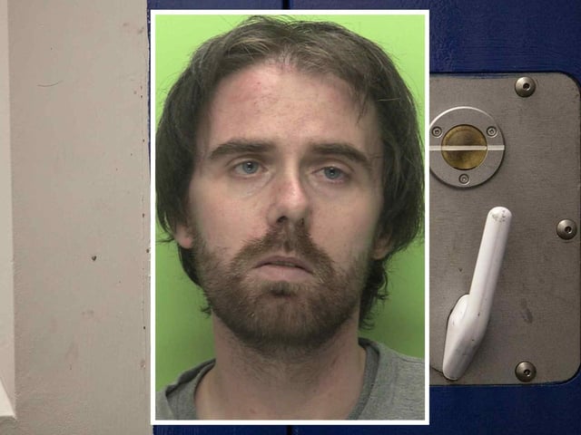 Shane York, 32, previously of Squires Avenue, Bulwell, pleaded guilty to two counts of sexual assault on a child, one count of stalking involving serious alarm or distress, and two counts of taking indecent photographs of children. He an extended prison sentence of nine years and will serve six years in custody, before then spending the remaining three years of his sentence on licence after that. He was also made the subject of restraining orders, banning him from contacting his victims until further order, while a sexual harm prevention order was also granted against him until further order. (Picture: Nottinghamshire Police.)